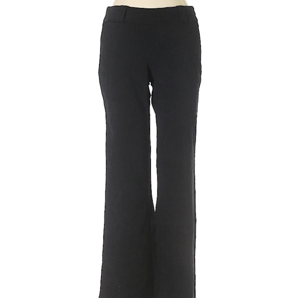 Unbranded Side Zip Black Corduroy Dress Pants
